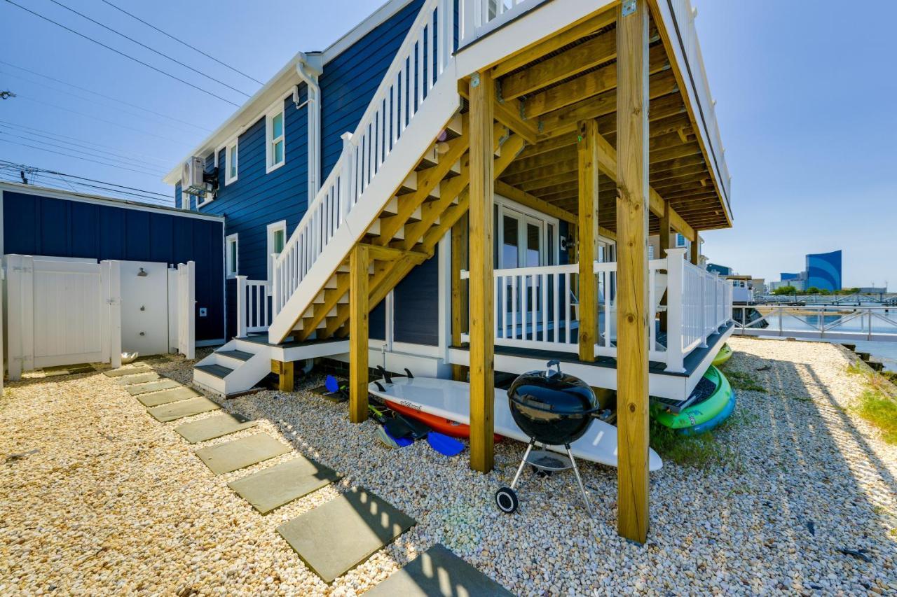 Brigantine Waterfront Vacation Rental With Grill Exterior photo